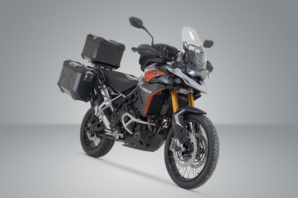 Kit Aventure TRAX ADV Noir pour Triumph Tiger 900 GT / Rally Pro 2023 et + sw motech